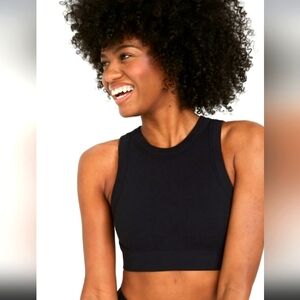 Aerie Seamless High-Neck Bra Top